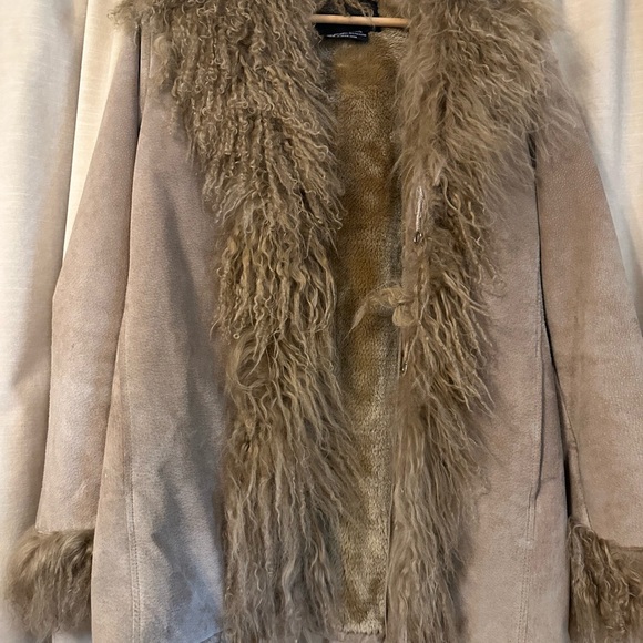 Vintage (90s) suede coat - Picture 3 of 4